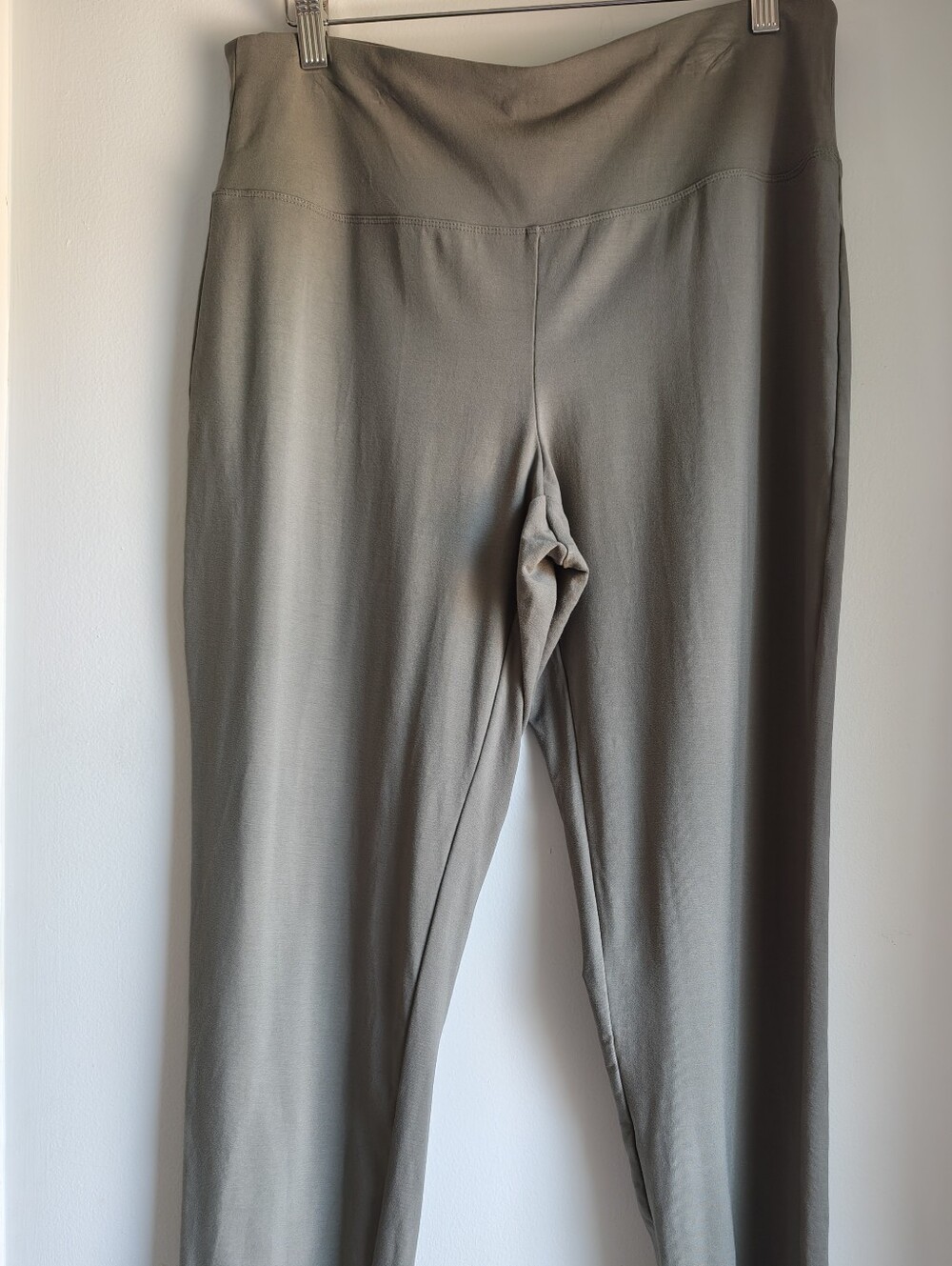 J. Jill Stretch High-Rise Leggings in Taupe Gray
